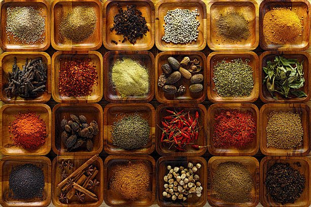 Assorted Indian spices for sourcing