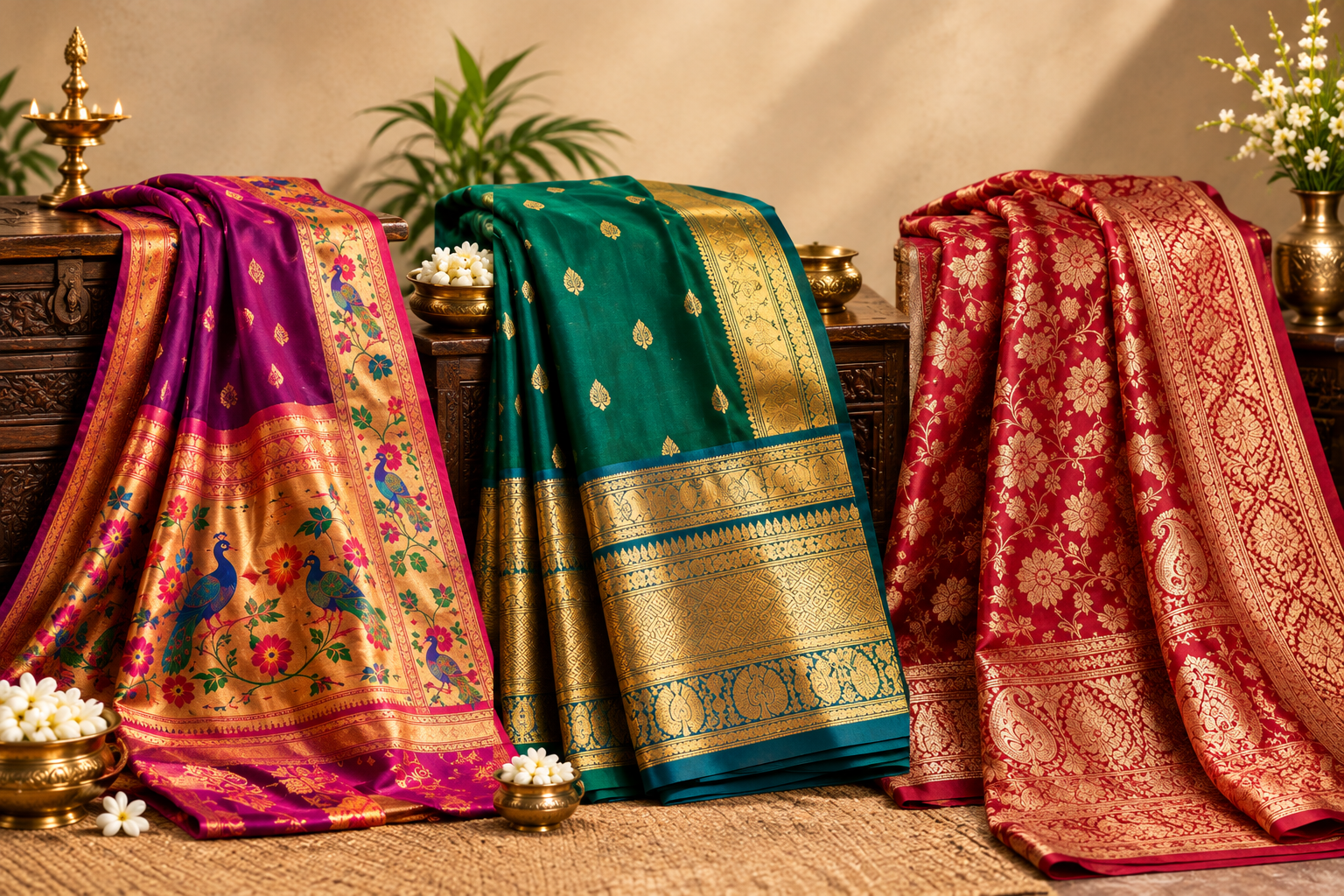 Traditional Indian Sarees